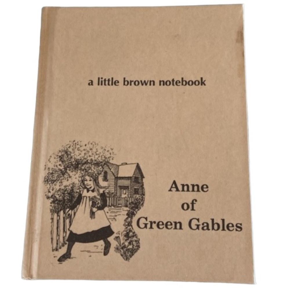 Anne of Green Gables Vintage Candle Lamp, Postage Stamp Booklet and Journal